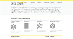 Desktop Screenshot of medscinet.com