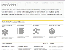 Tablet Screenshot of medscinet.com